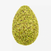 UOVO DI PASQUA ARTIGIANALE DI CIOCCOLATO AL PISTACCHIO E GRANELLA DI PISTACCHIO 450g